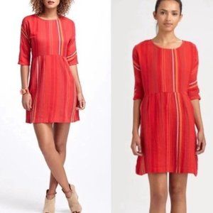 RARE Ace & Jig L Studio Dress in Scarlet